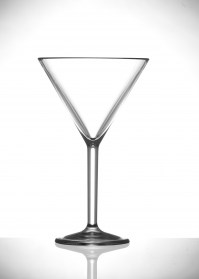 Elite Premium Polycarbonate Reusable Cocktail Martini Glasses